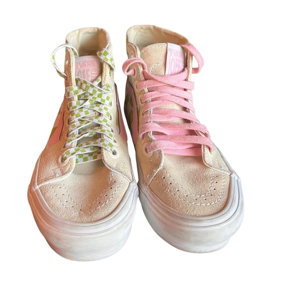 Vans Emma Mulholland on Holiday x Sk8-Hi Tapered 'Whimsical Checkerboard' Size 6 - Picture 12 of 13